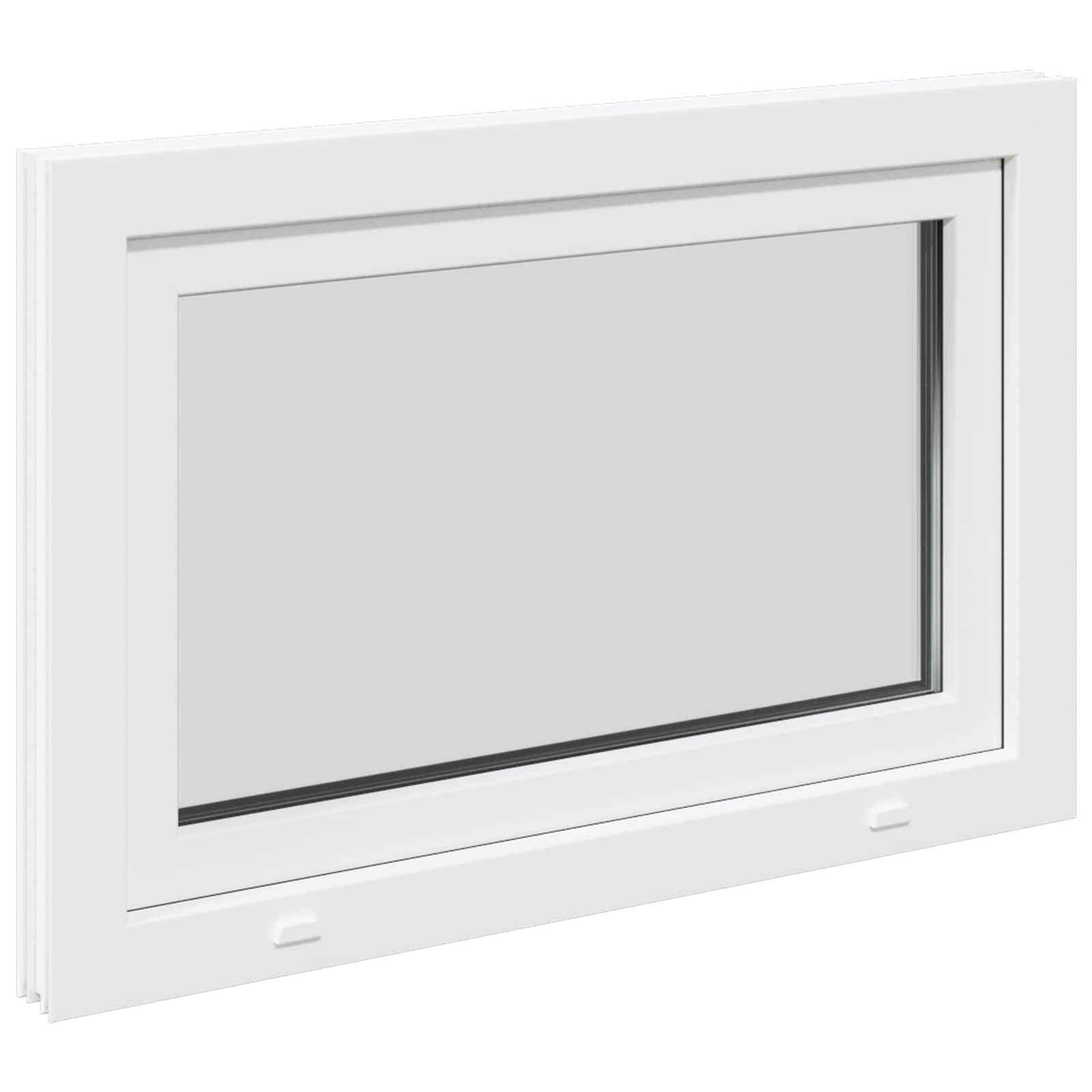 Požeminio lango RISOR 90 x 55 cm PVC ir stiklas