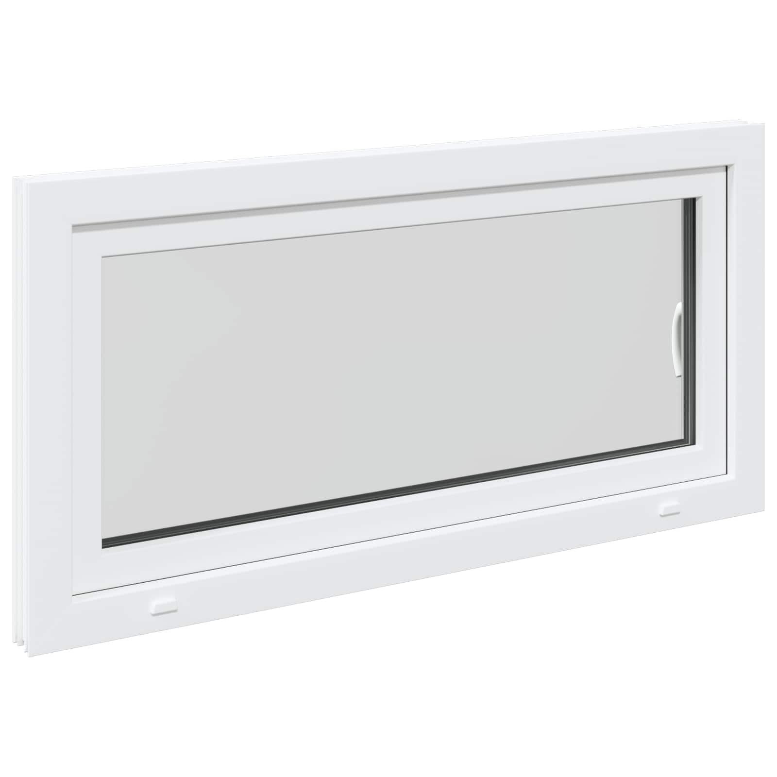 Požeminio lango RISOR 50 x 55 cm PVC ir stiklas