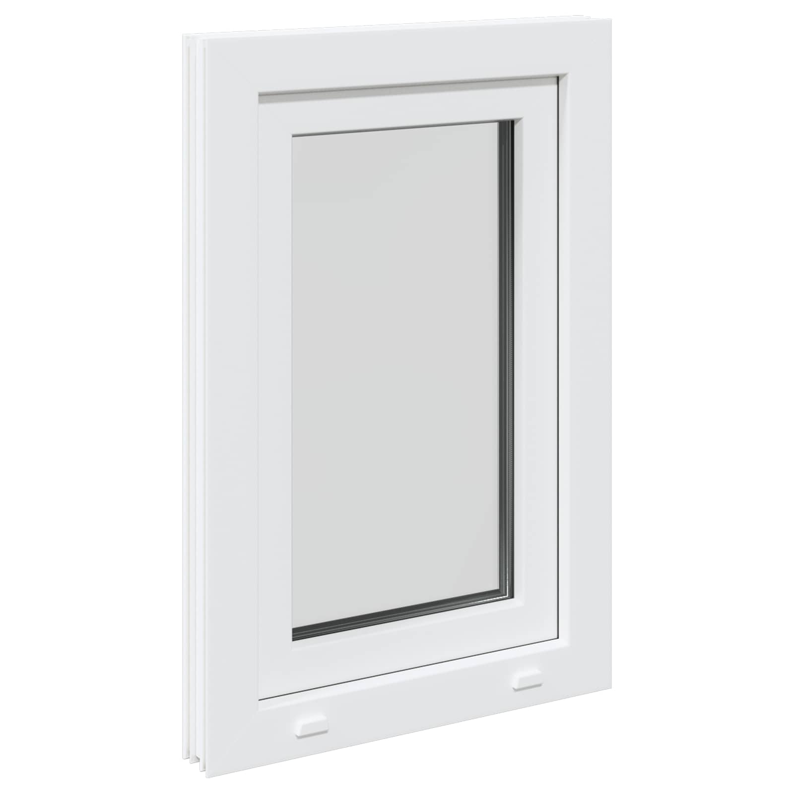 Požeminio lango RISOR 40 x 80 cm PVC ir stiklas
