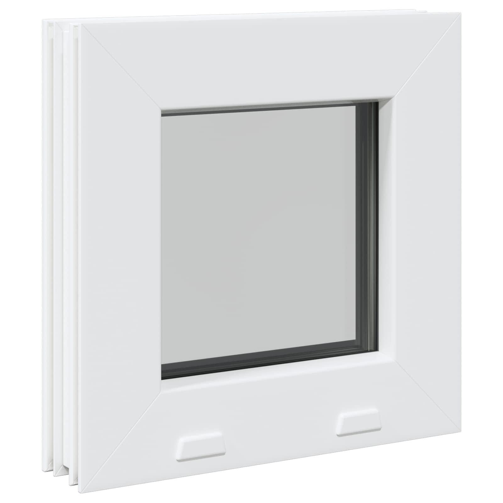 Rūsyje langas RISOR 30 x 30 cm PVC ir stiklas