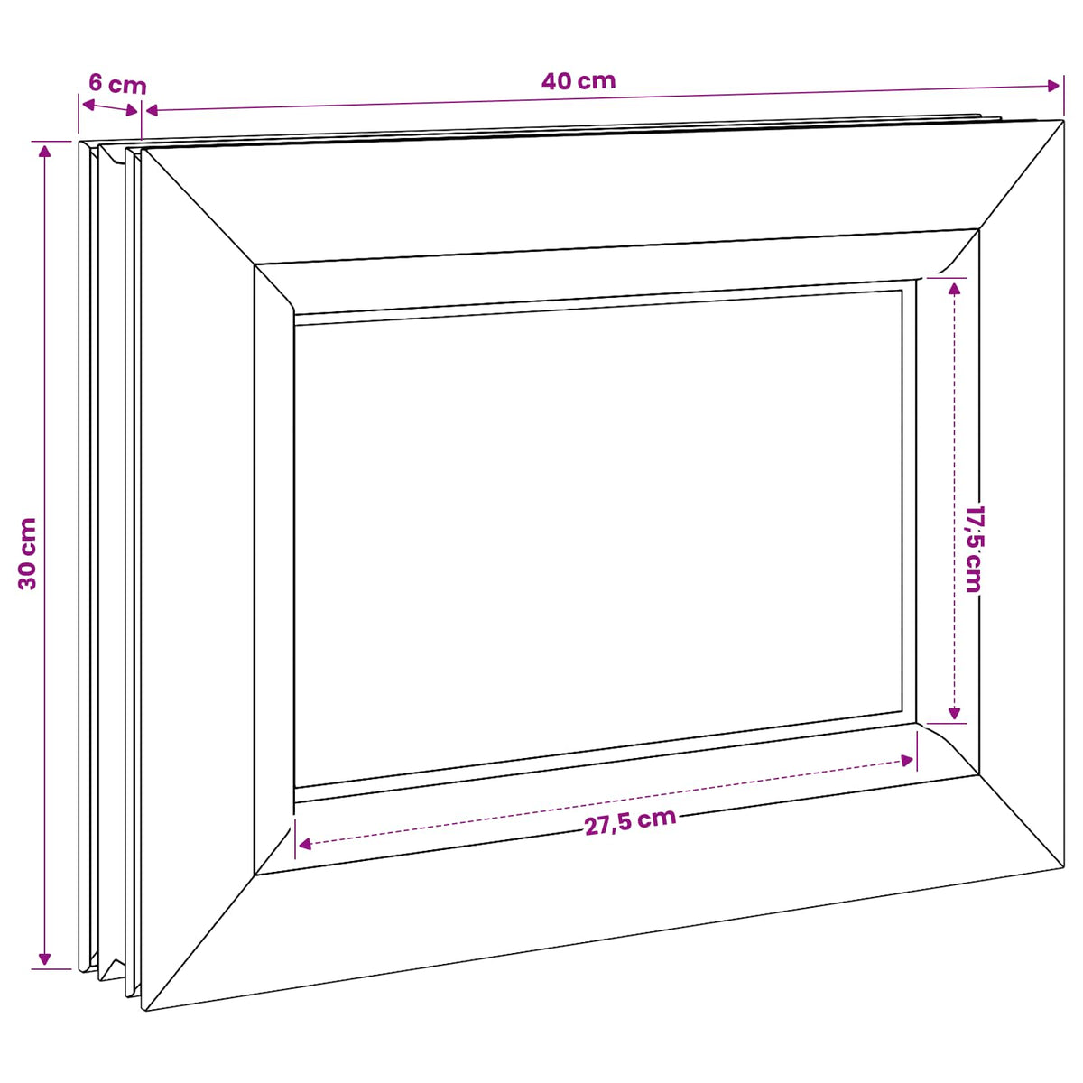 Rūsyje langas RISOR 40 x 30 cm PVC ir stiklas