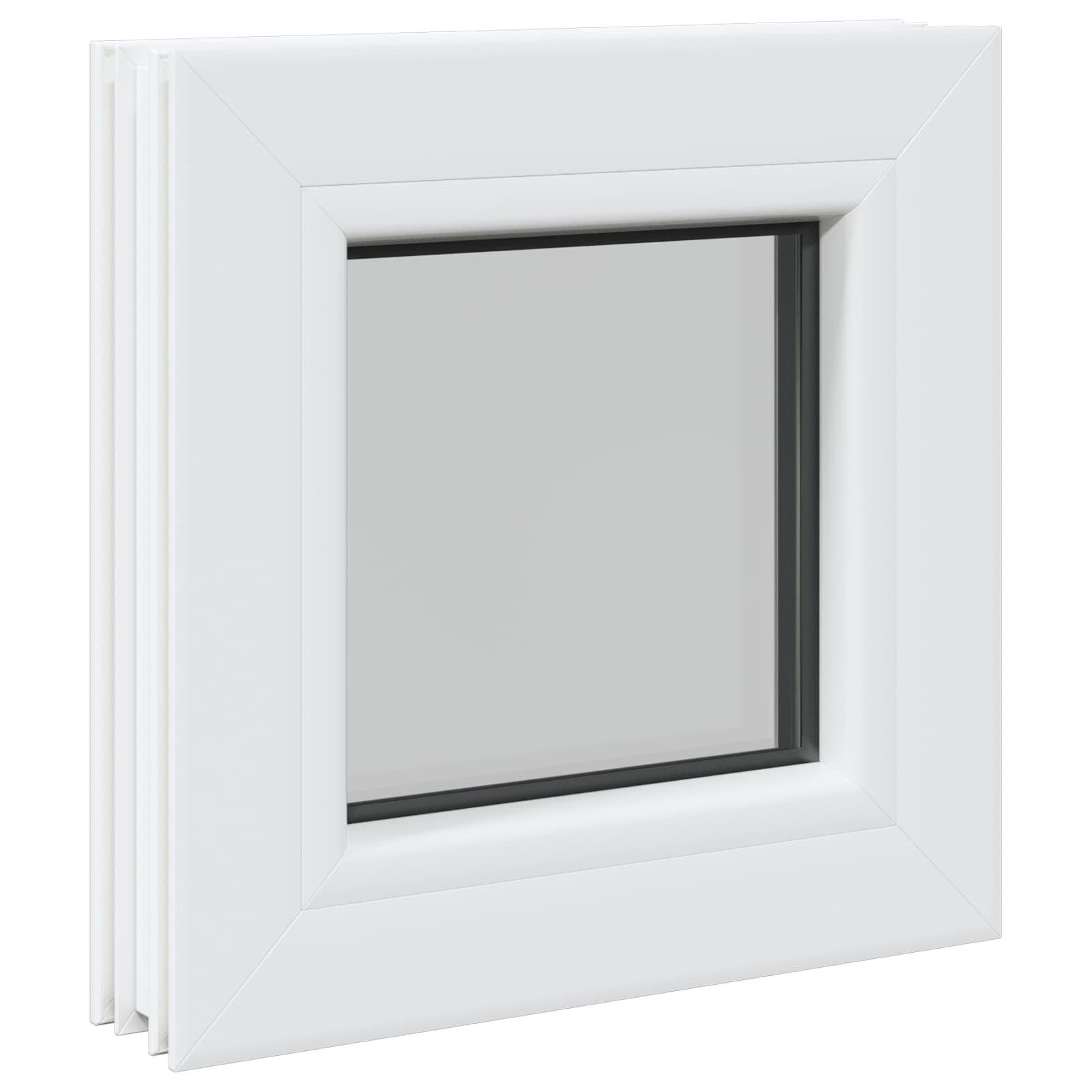 Rūsyje langas RISOR 35 x 35 cm PVC ir stiklas