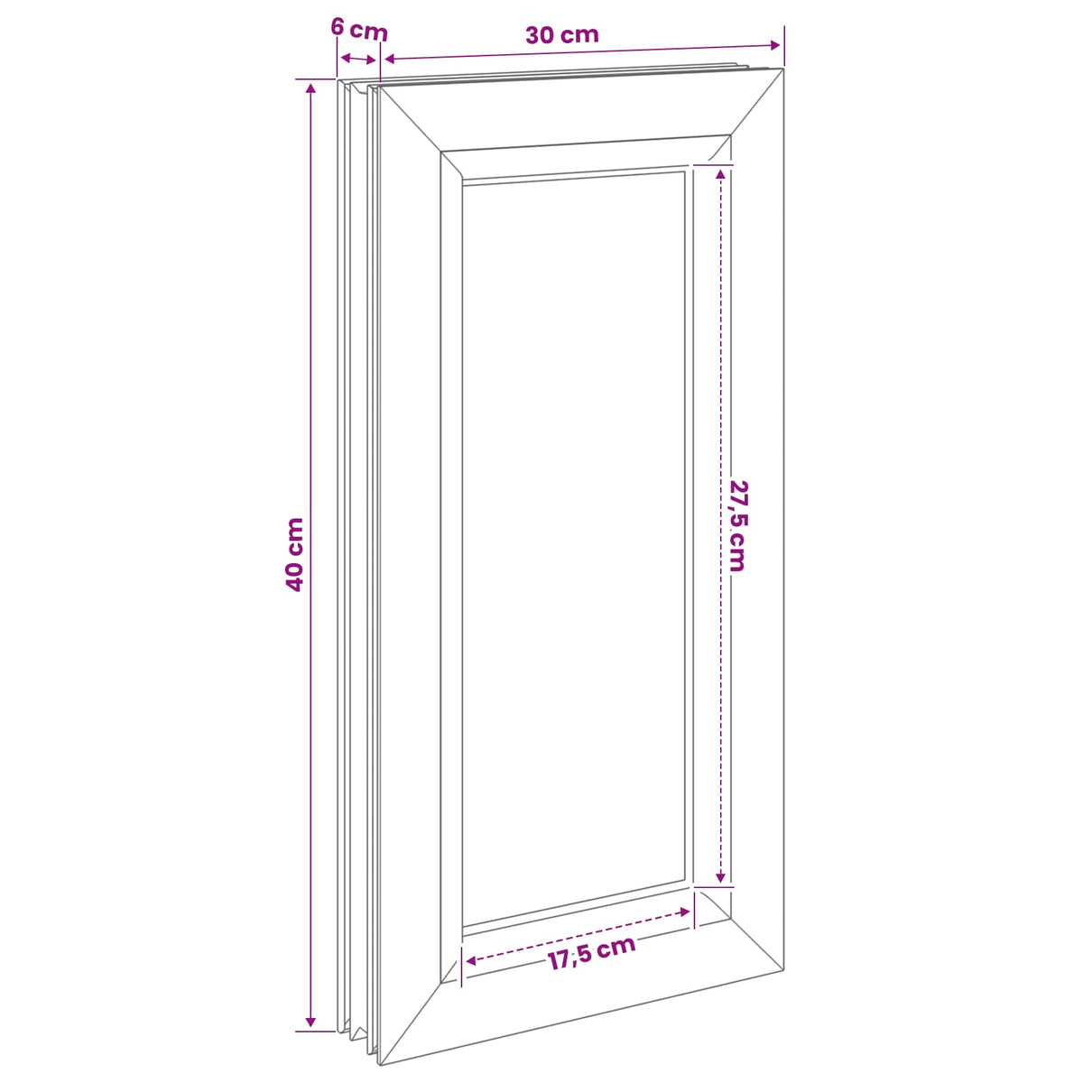 Rūsyje langas RISOR 30 x 40 cm PVC ir stiklas