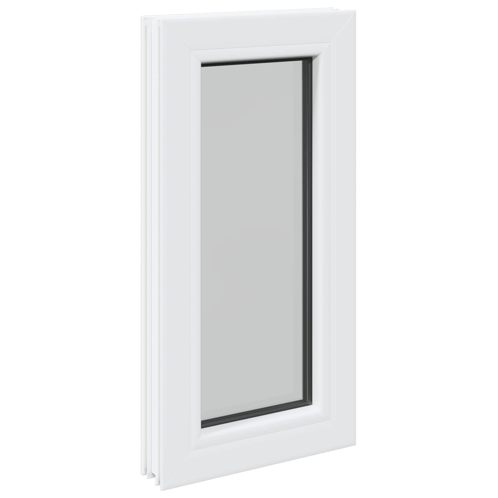 Rūsyje langas RISOR 30 x 45 cm PVC ir stiklas