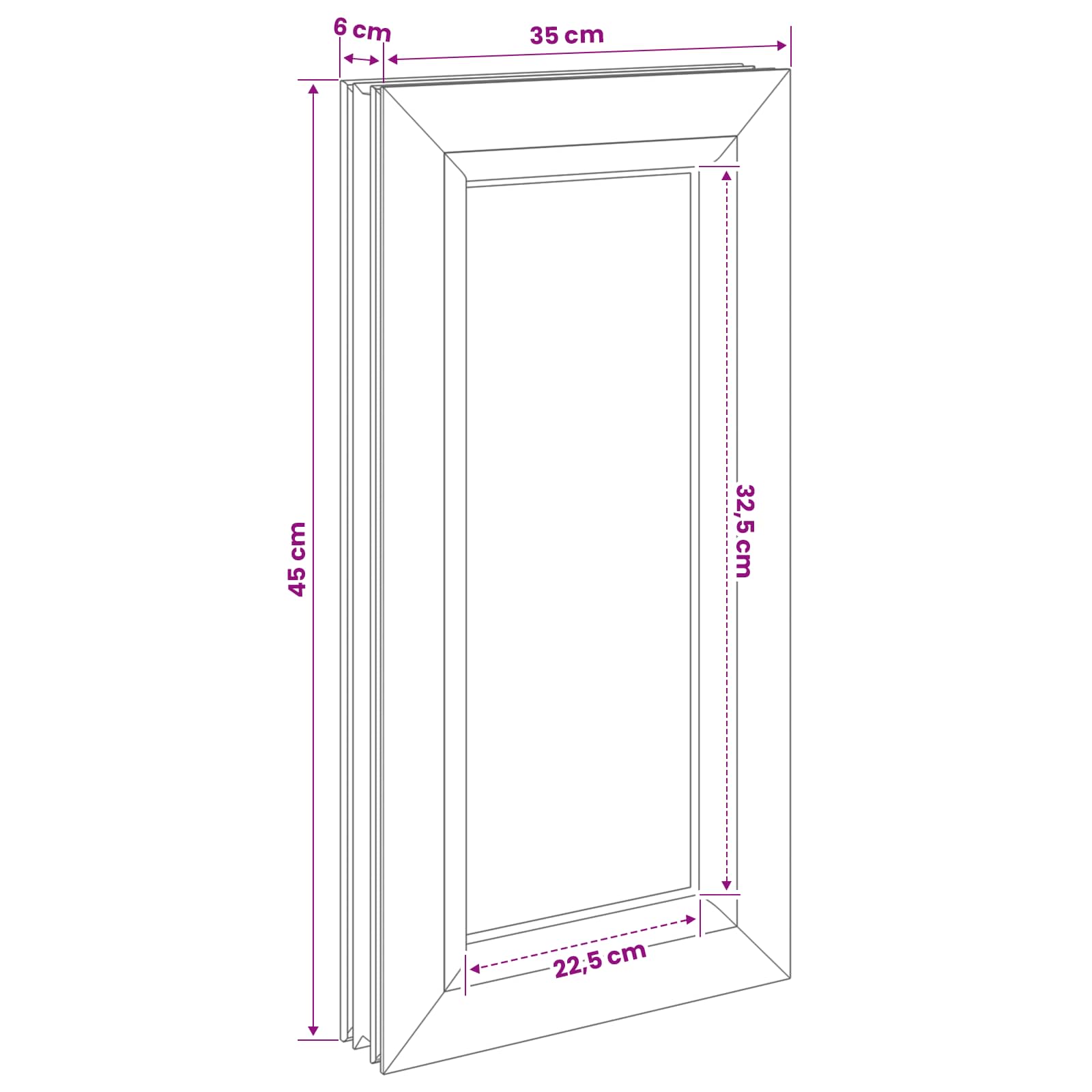 Rūsyje langas RISOR 35 x 45 cm PVC ir stiklas