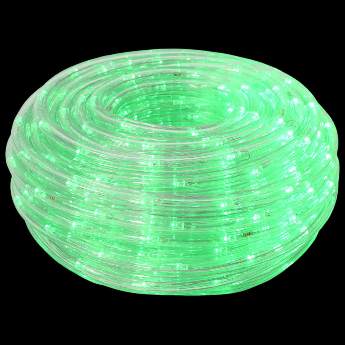 LED kalėdinė šviečianti žarna 2400 LED Žalia 100 m