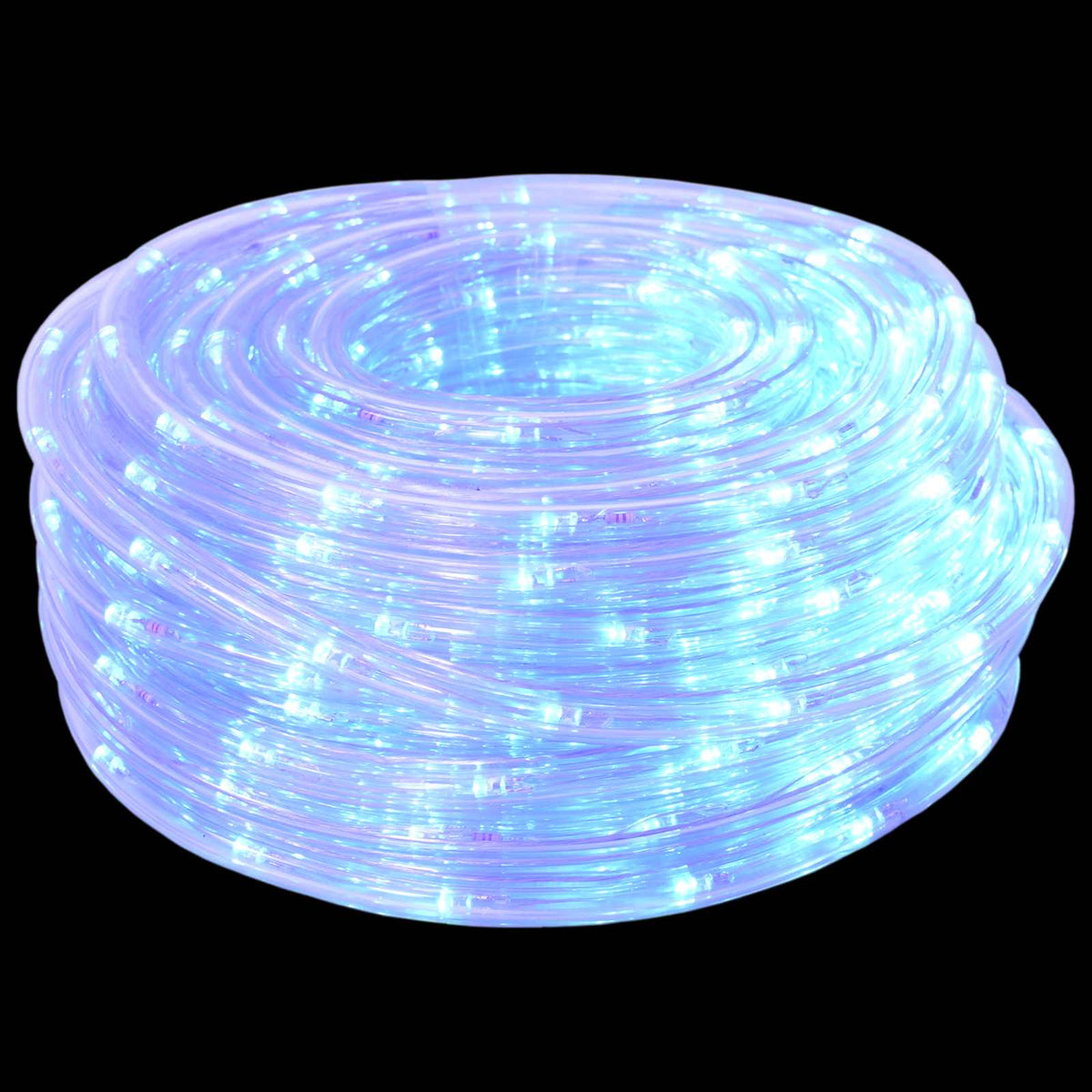 LED kalėdinė šviečianti žarna 2400 LED Mėlyna 100 m