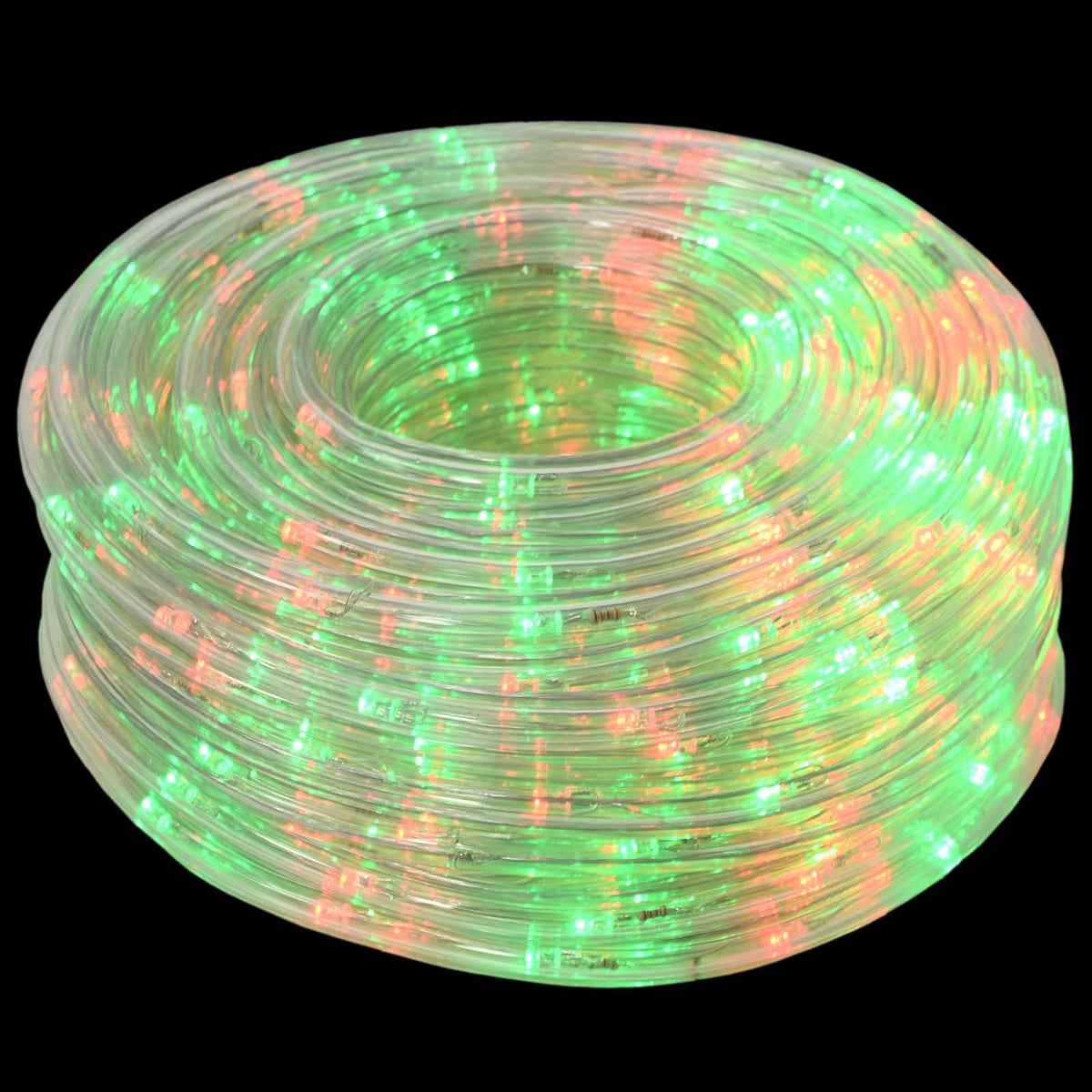 LED kalėdinė šviečianti žarna 1200 LED Raudona ir Žalia 50 m