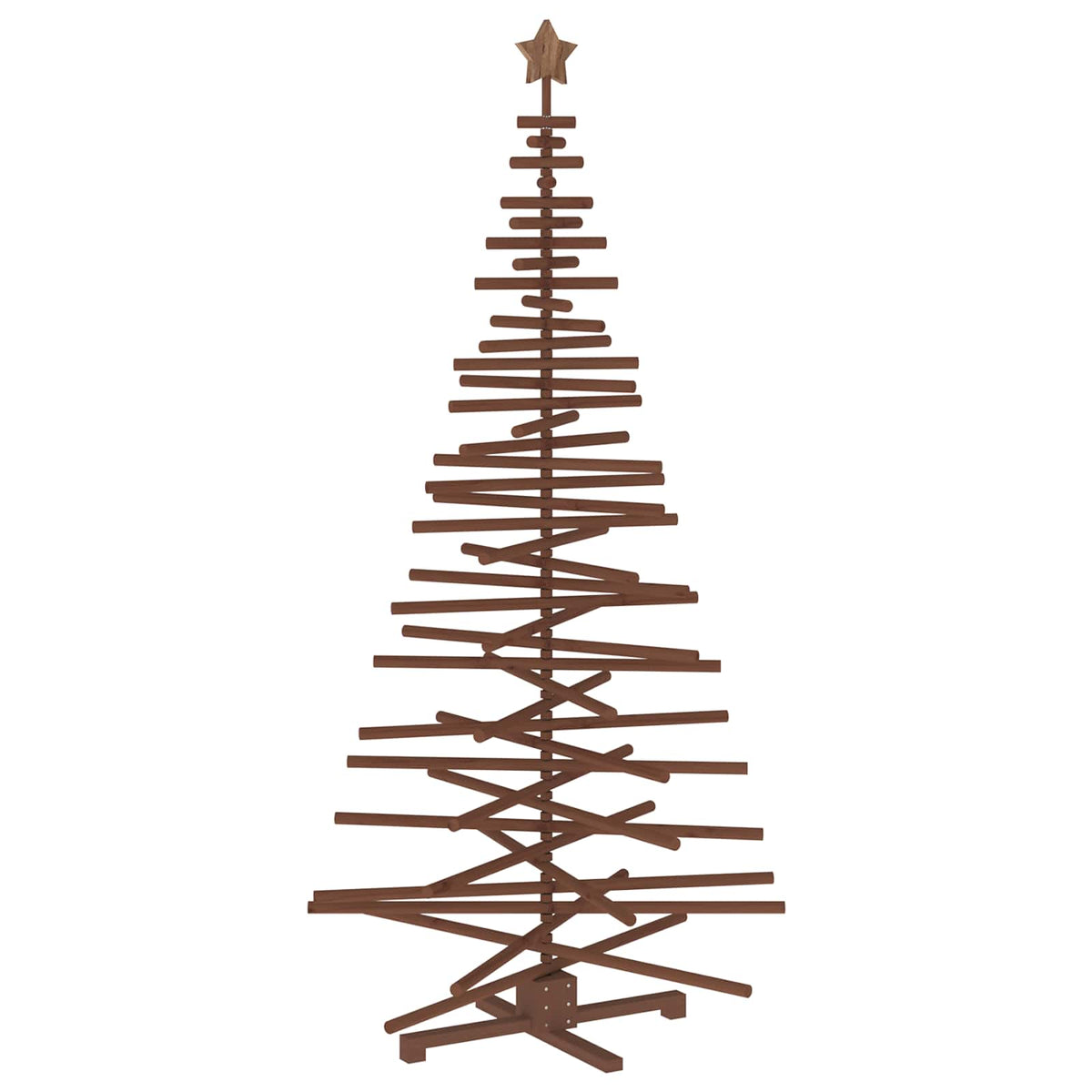 Medinė Kalėdų eglutė KOTKA 210 cm Pušies medienos masyvas