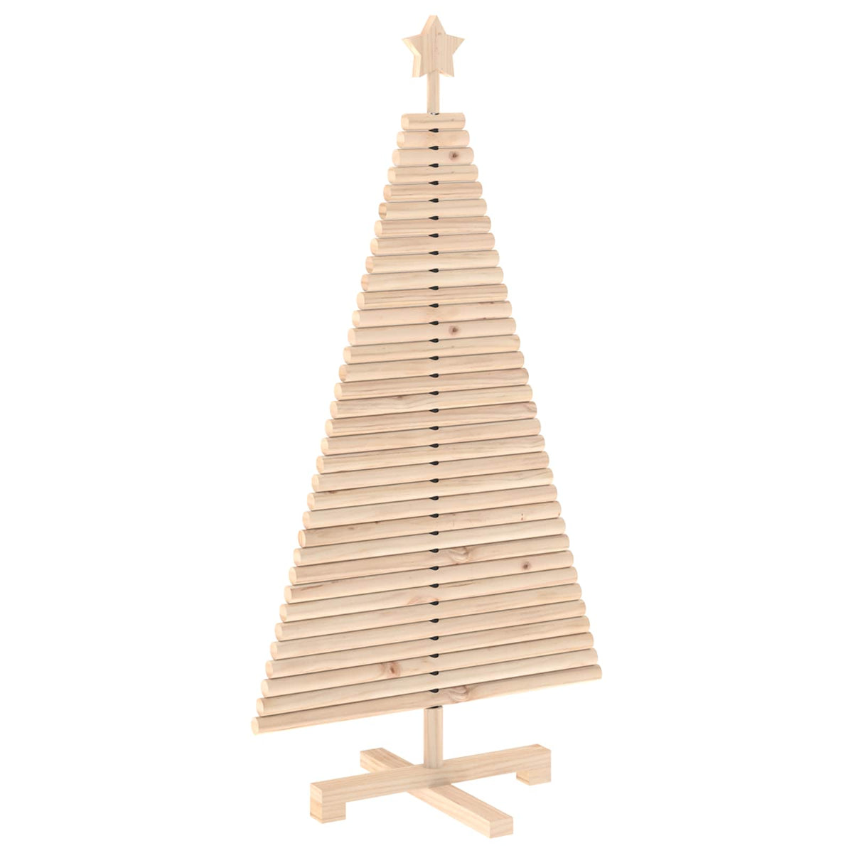 Medinė Kalėdų eglutė KOTKA 120 cm Pušies medienos masyvas