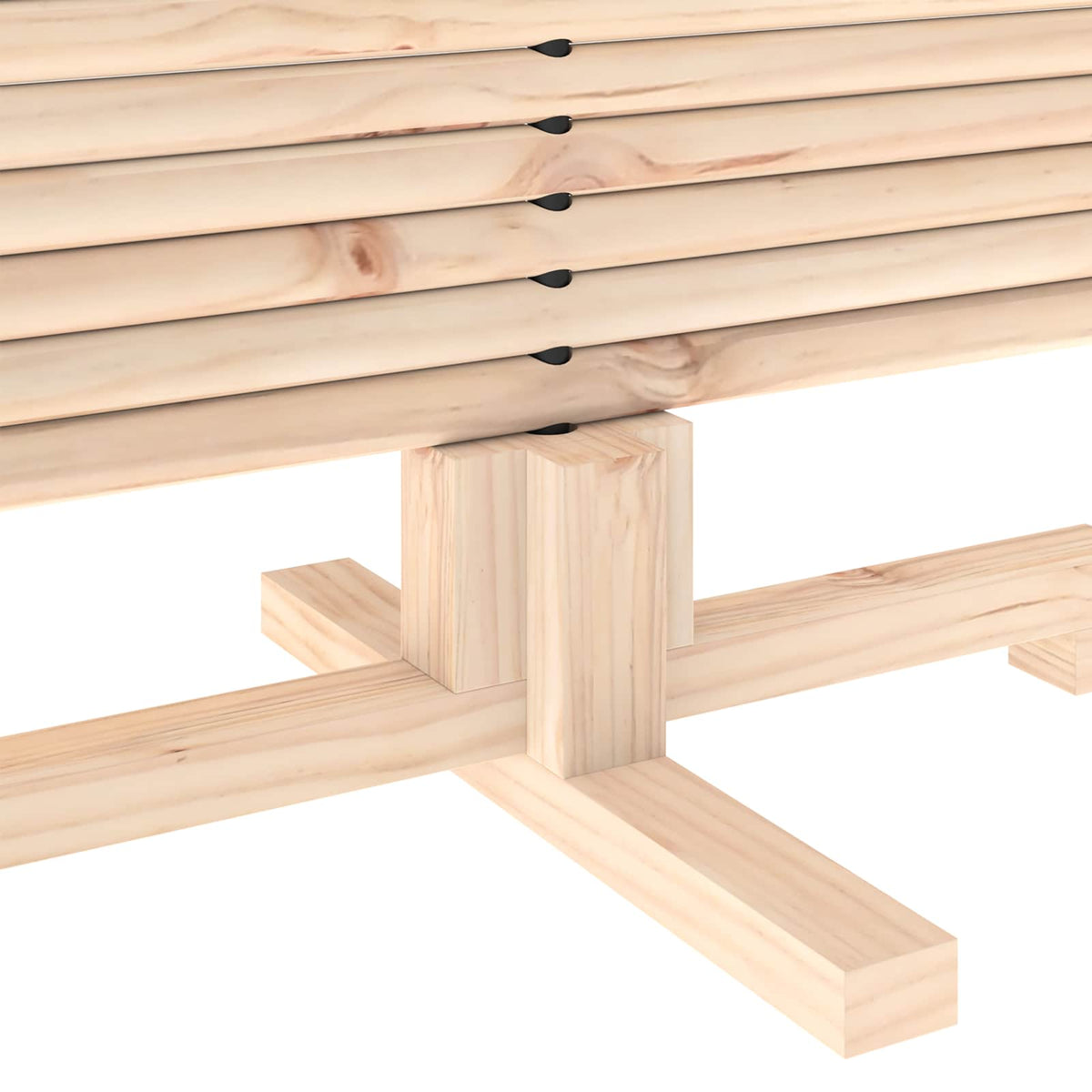 Medinė Kalėdų eglutė KOTKA 150 cm Pušies medienos masyvas