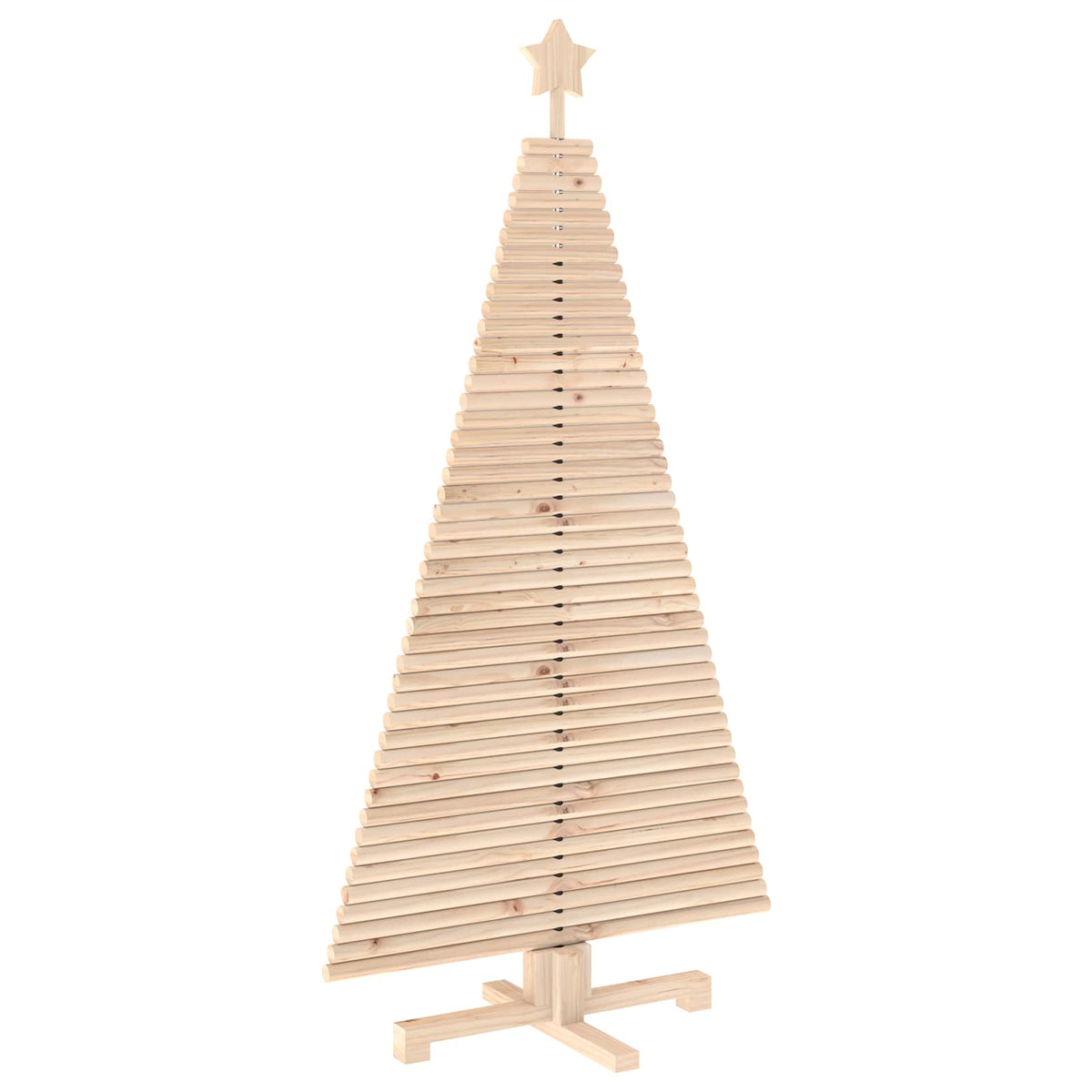 Medinė Kalėdų eglutė KOTKA 150 cm Pušies medienos masyvas