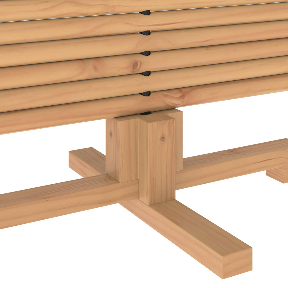 Medinė Kalėdų eglutė KOTKA 150 cm Pušies medienos masyvas
