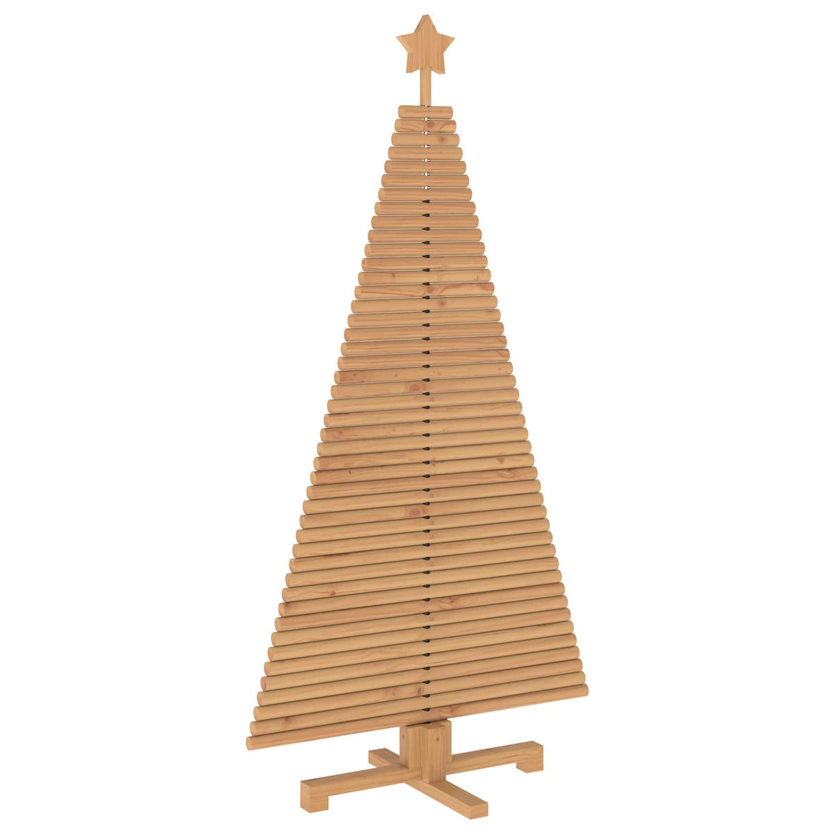 Medinė Kalėdų eglutė KOTKA 150 cm Pušies medienos masyvas