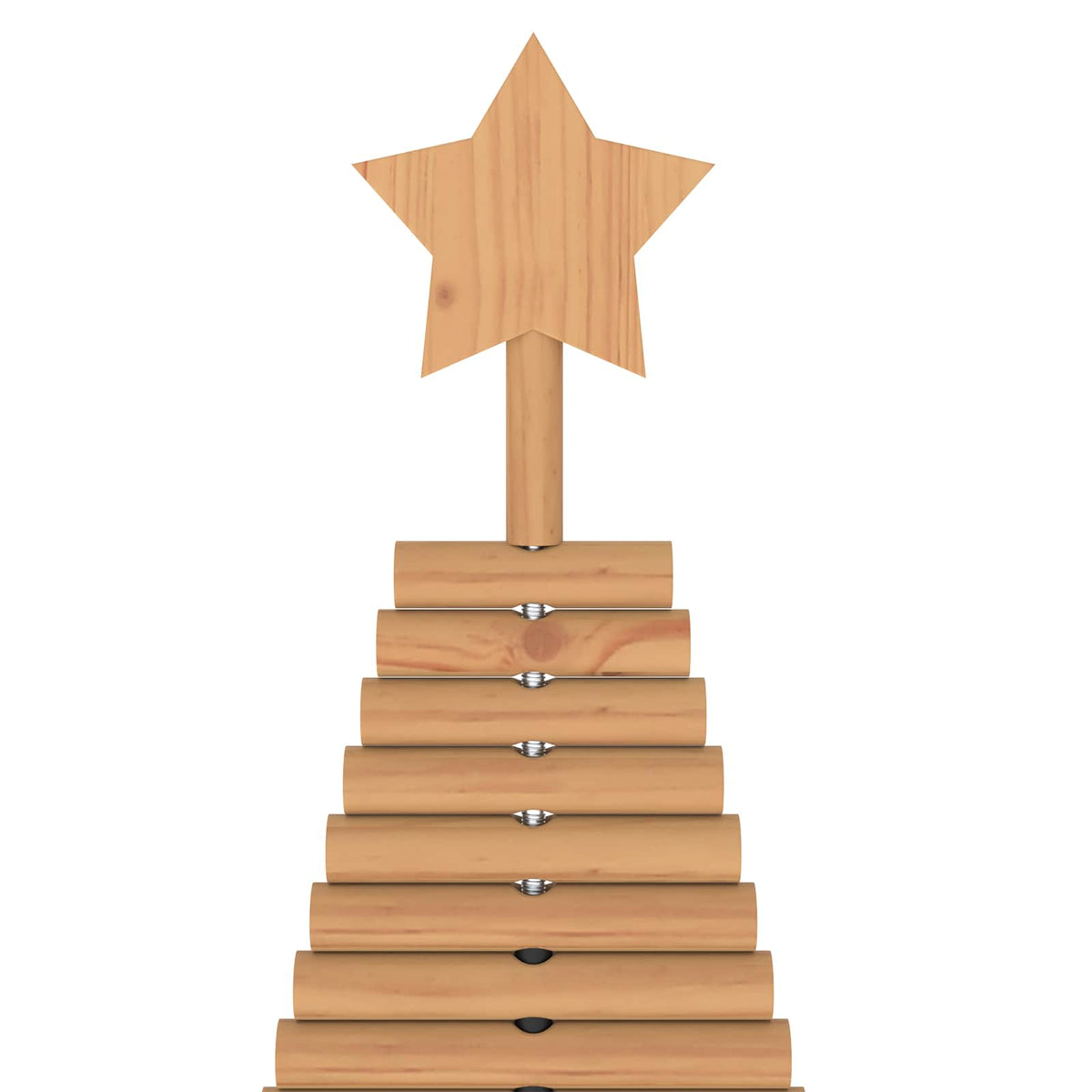 Medinė Kalėdų eglutė KOTKA 240 cm Pušies medienos masyvas