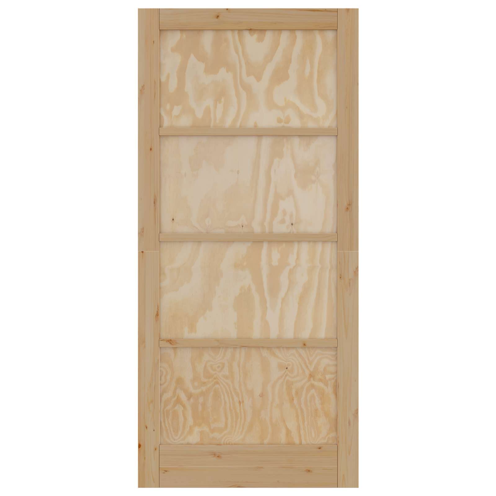 Vidaus durys Natūrali 93 x 202 cm fanera