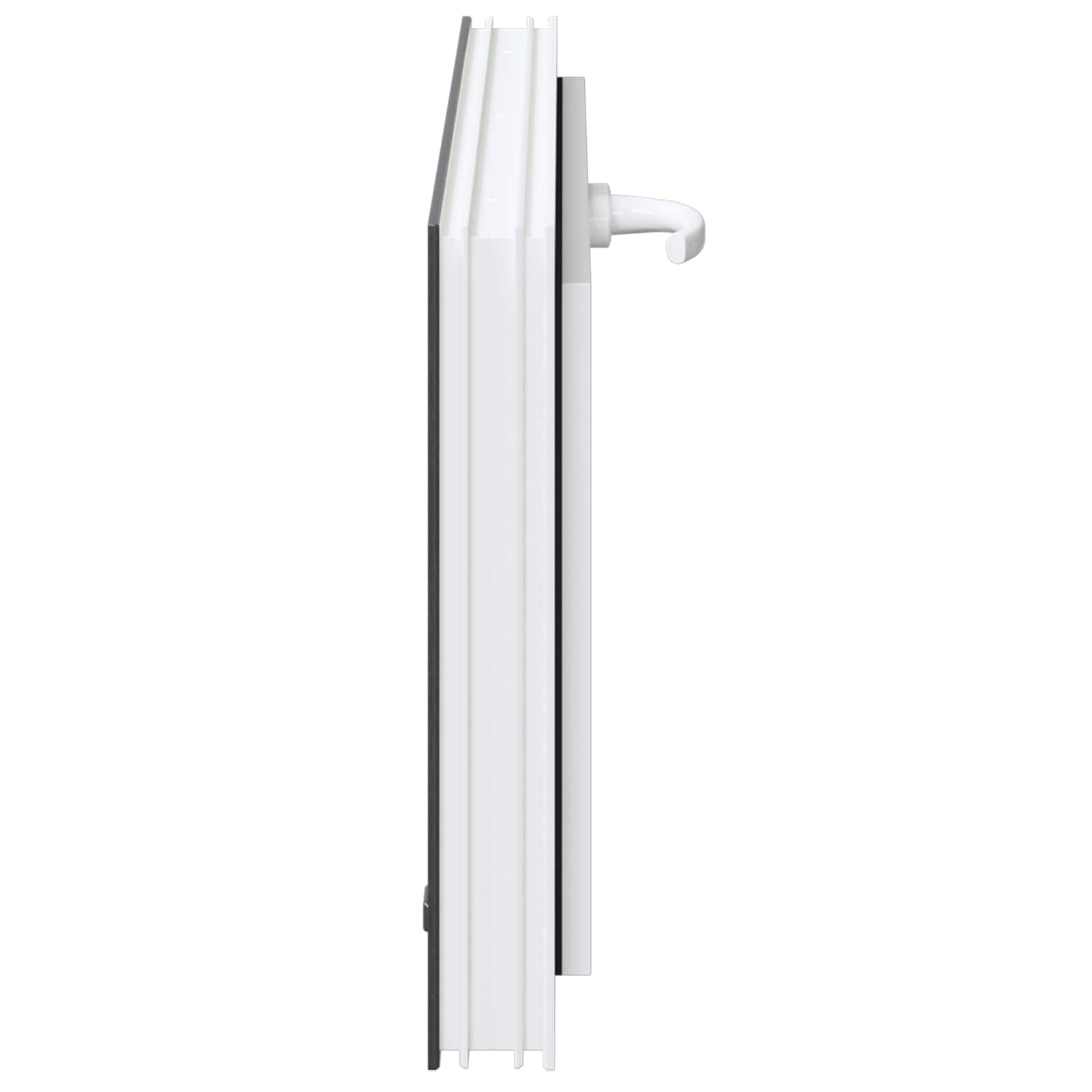 Požeminio lango RISOR 80 x 40 cm PVC ir stiklas