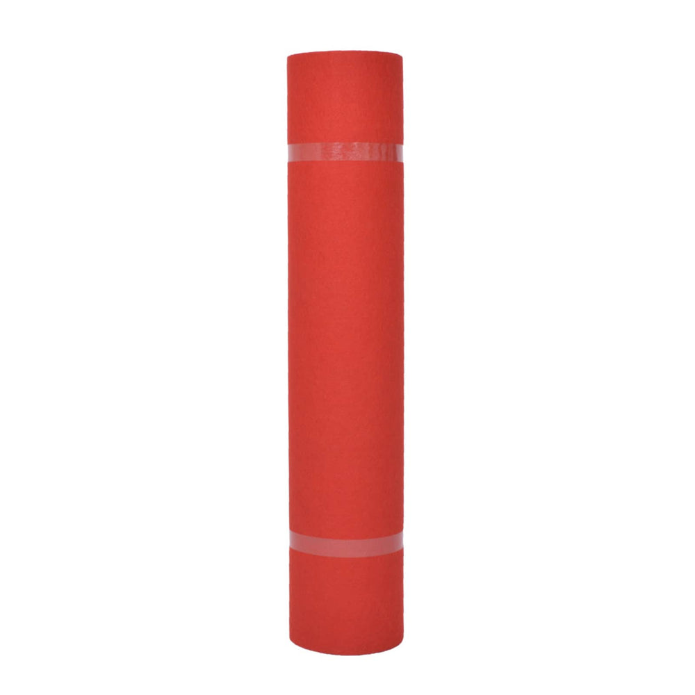 Paklājs Vienkāršs Sarkans 1 x 12 m Audums