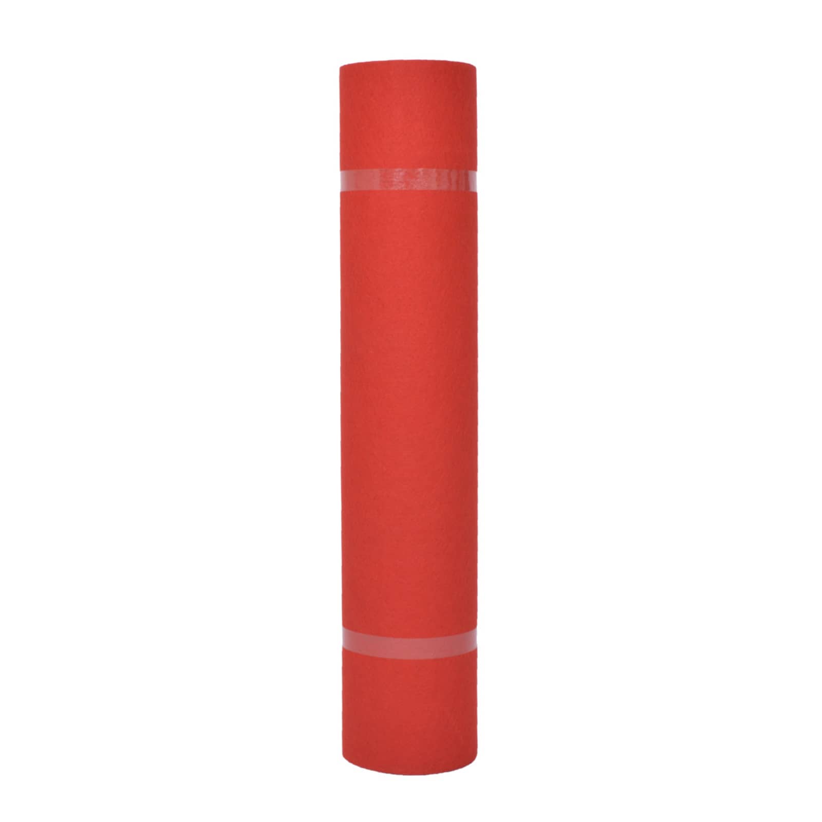 Kilimas Paprastas Raudona 1 x 12 m Audinys