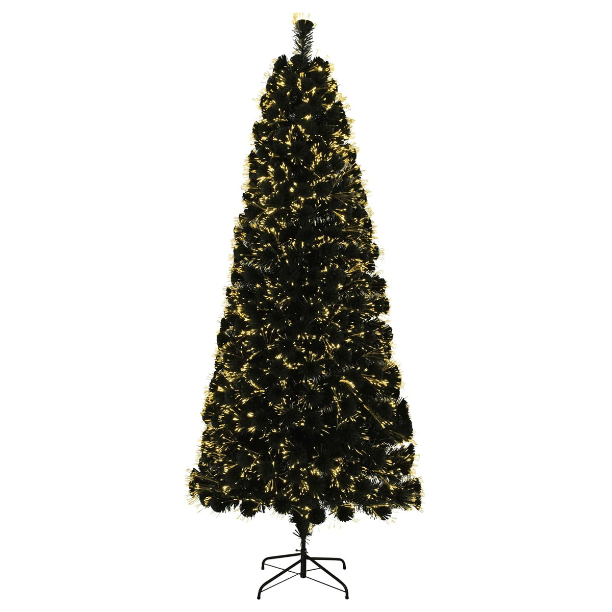 Šviesolaidinė kalėdinė eglutė 120 cm 12 LED Šilta balta PVC