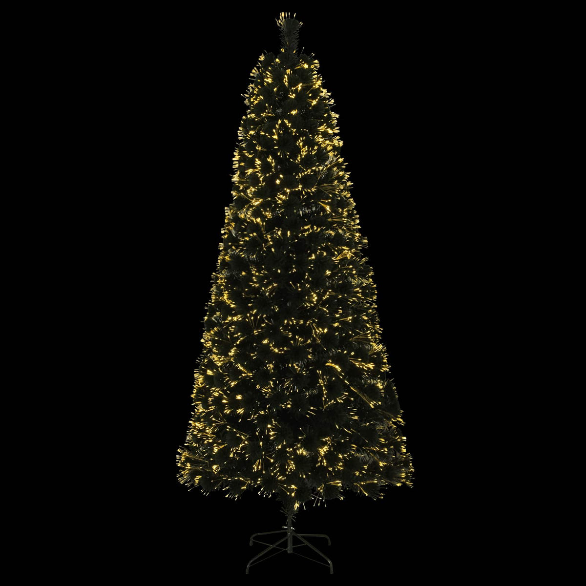 Šviesolaidinė kalėdinė eglutė 120 cm 12 LED Šilta balta PVC