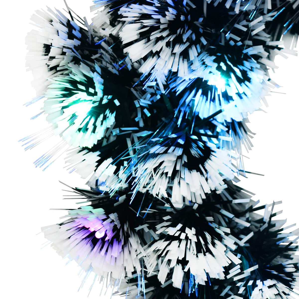 Kalėdinė girlanda 16 LED Įvairių spalvų plienas