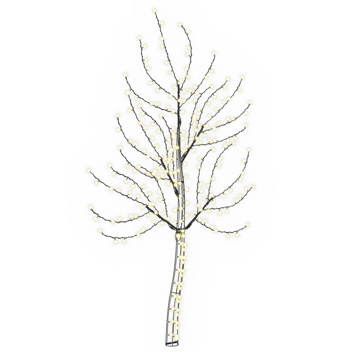 LED sieninė Kalėdų eglutė 180 cm 200 LED Šilta balta Plienas