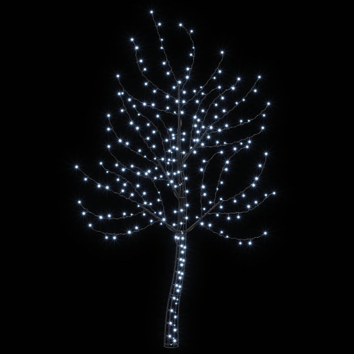 LED sieninė Kalėdų eglutė 180 cm 200 LED Šalta balta Plienas