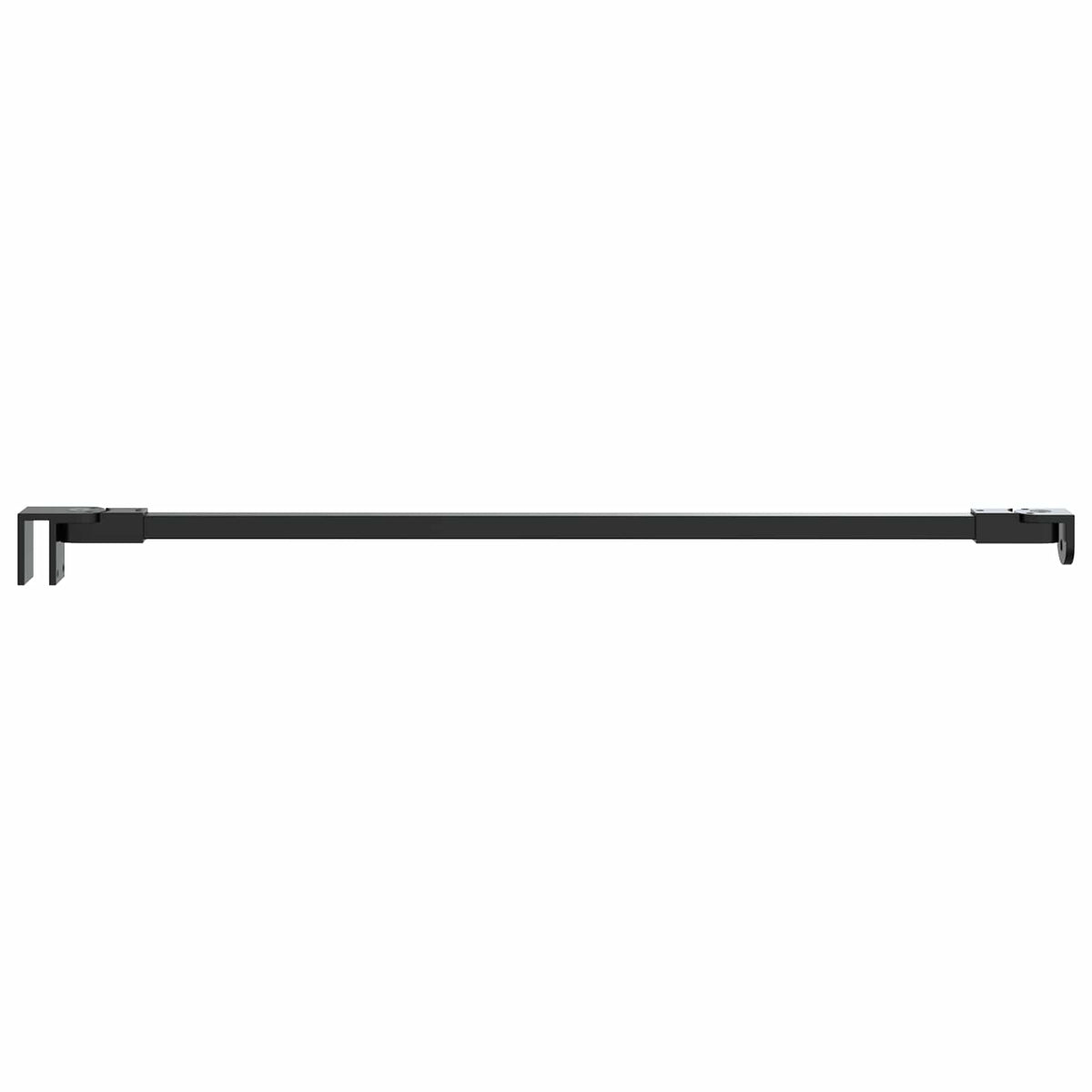 Dušo sienelės laikiklis 57,5 cm 68/ mm stiklui Juoda