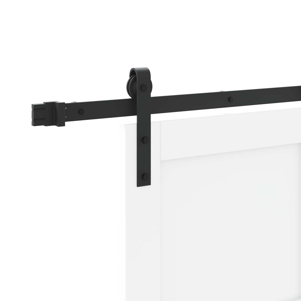 Slankios durys 73,5 x 211 cm Apdirbta mediena Balta