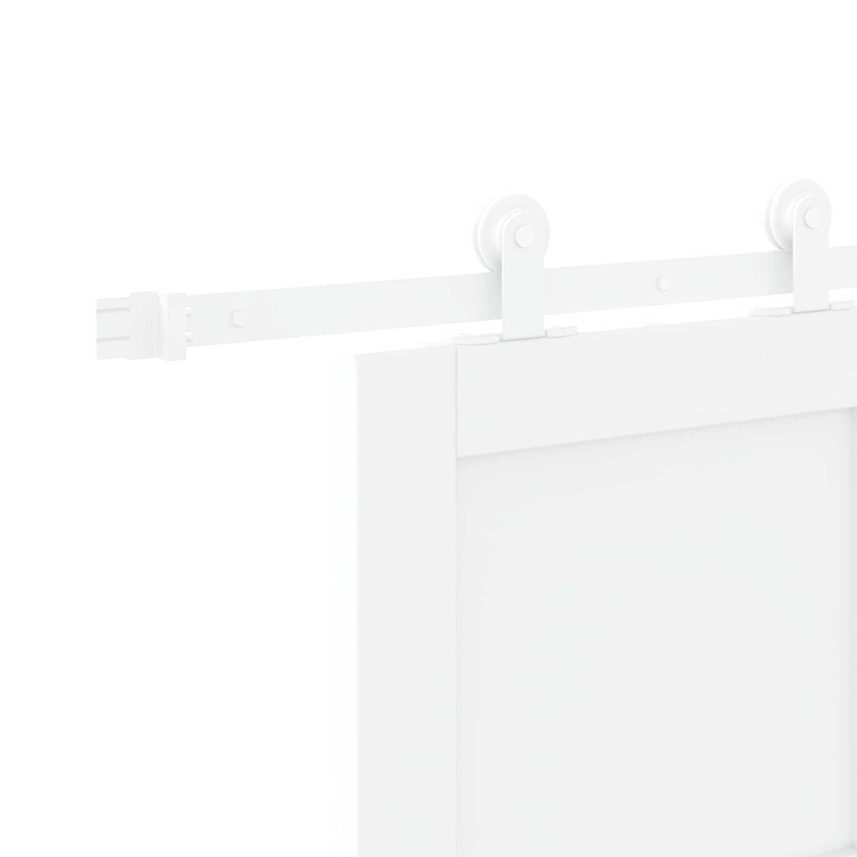 Slankios durys 83 x 211 cm Apdirbta mediena Balta
