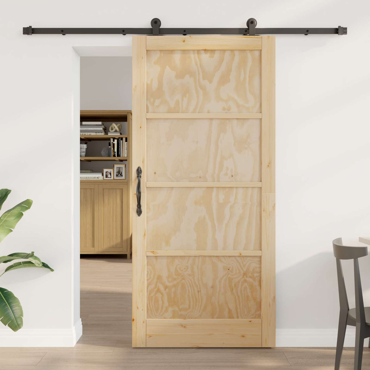 Slankios durys ORKDAL 93 x 202 cm Apdirbta mediena