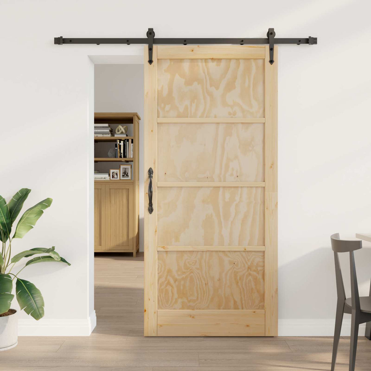 Slankios durys ORKDAL 93 x 202 cm Apdirbta mediena