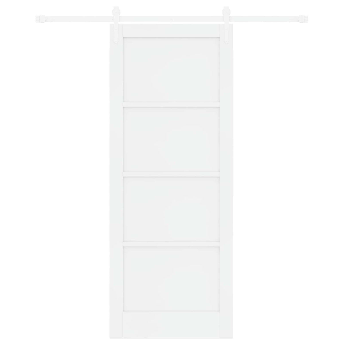 Slankios durys ORKDAL 83 x 211 cm Apdirbta mediena Balta