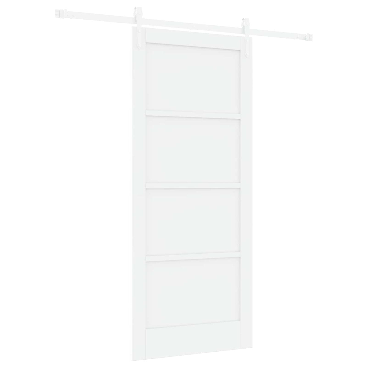 Slankios durys ORKDAL 86 x 198,5 cm Apdirbta mediena Balta