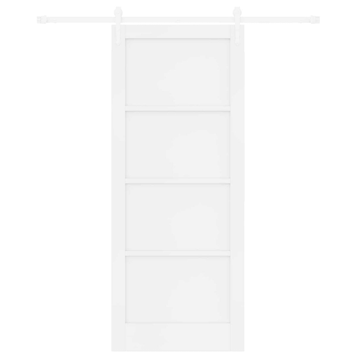 Slankios durys ORKDAL 86 x 211 cm Apdirbta mediena Balta