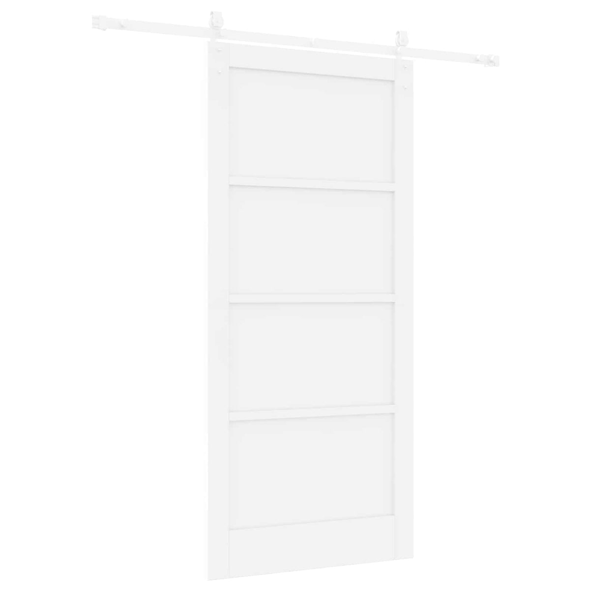 Slankios durys ORKDAL 93 x 202 cm Apdirbta mediena Balta