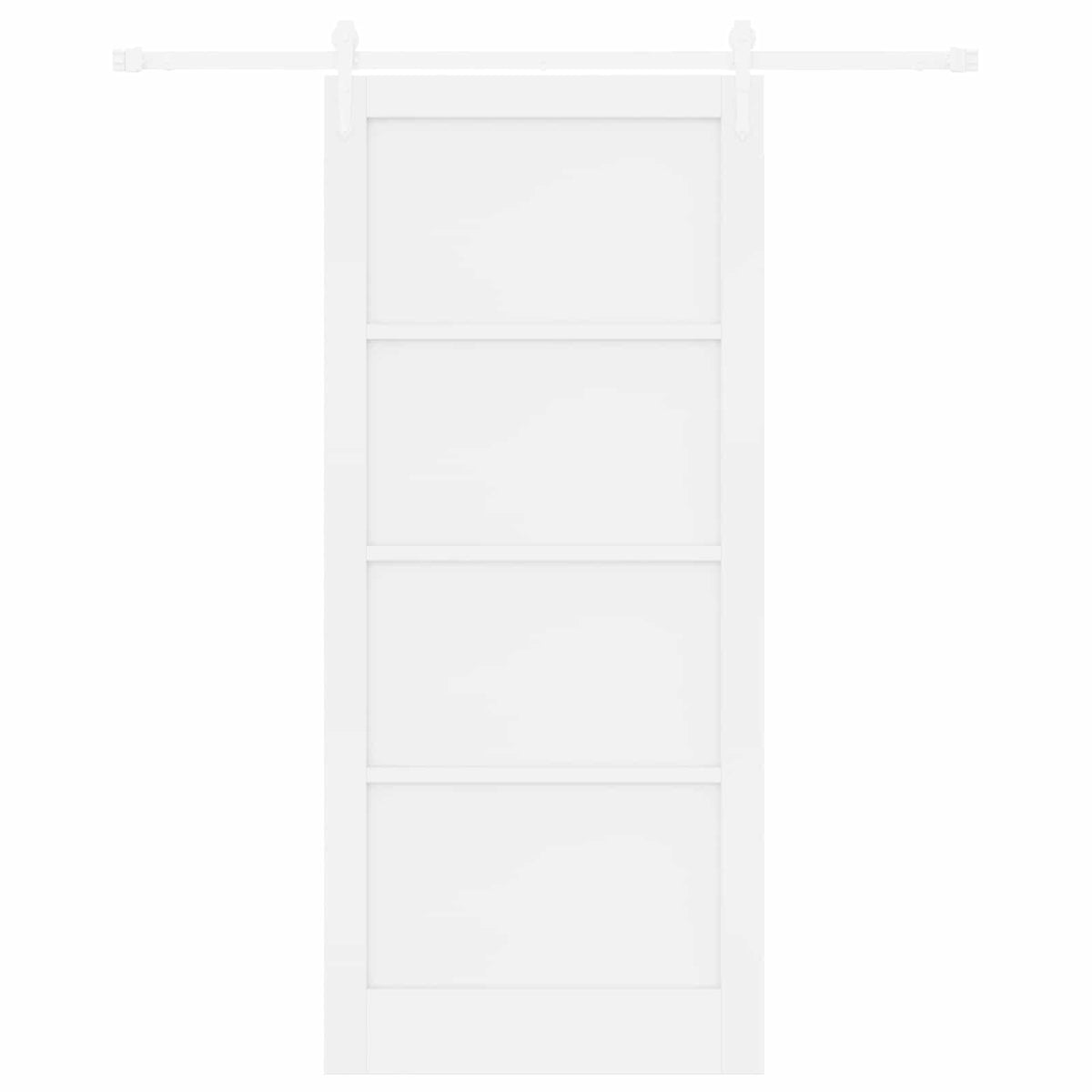 Slankios durys ORKDAL 93 x 211 cm Apdirbta mediena Balta