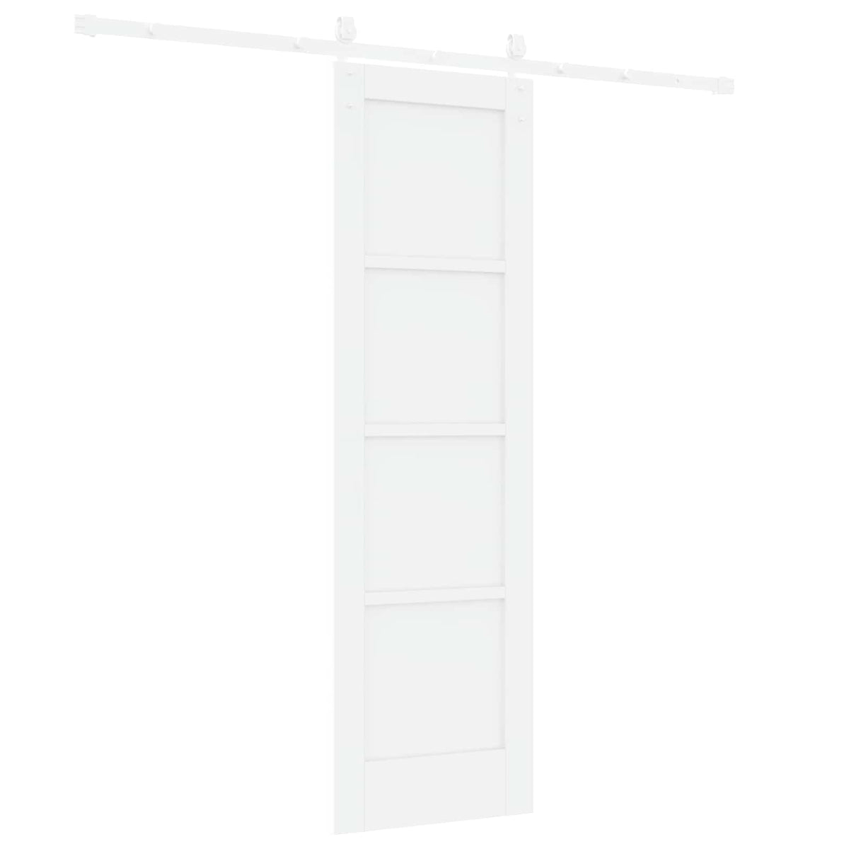 Slankios durys ORKDAL 61 x 198,5 cm Apdirbta mediena Balta