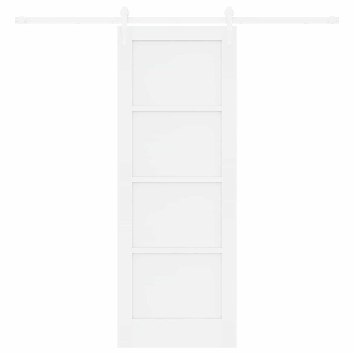 Slankios durys ORKDAL 73,5 x 198,5 cm Apdirbta mediena Balta