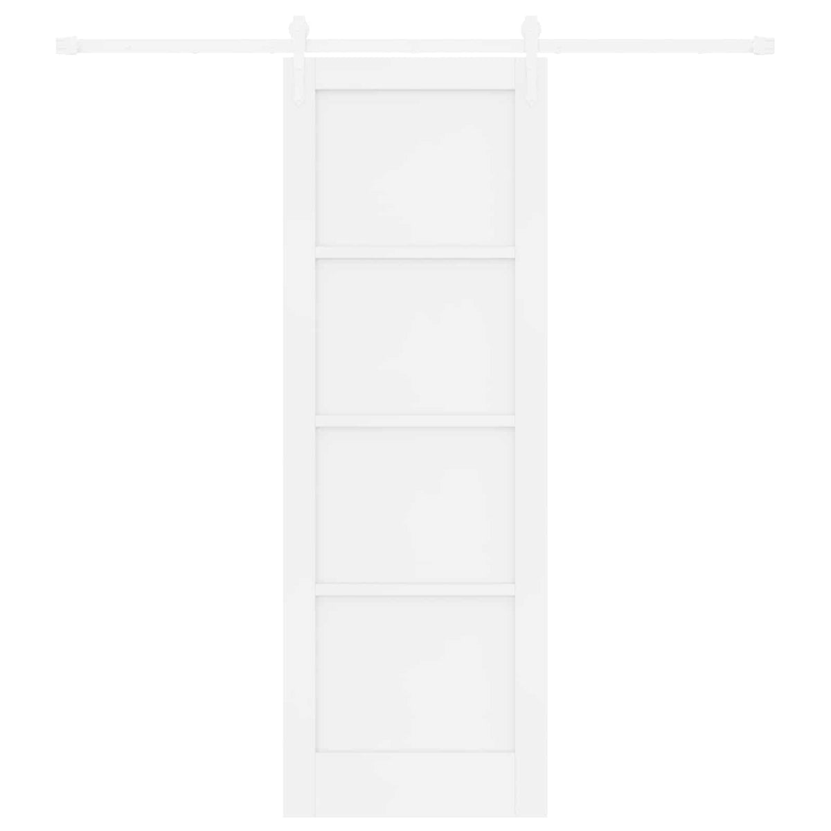 Slankios durys ORKDAL 73,5 x 211 cm Apdirbta mediena Balta