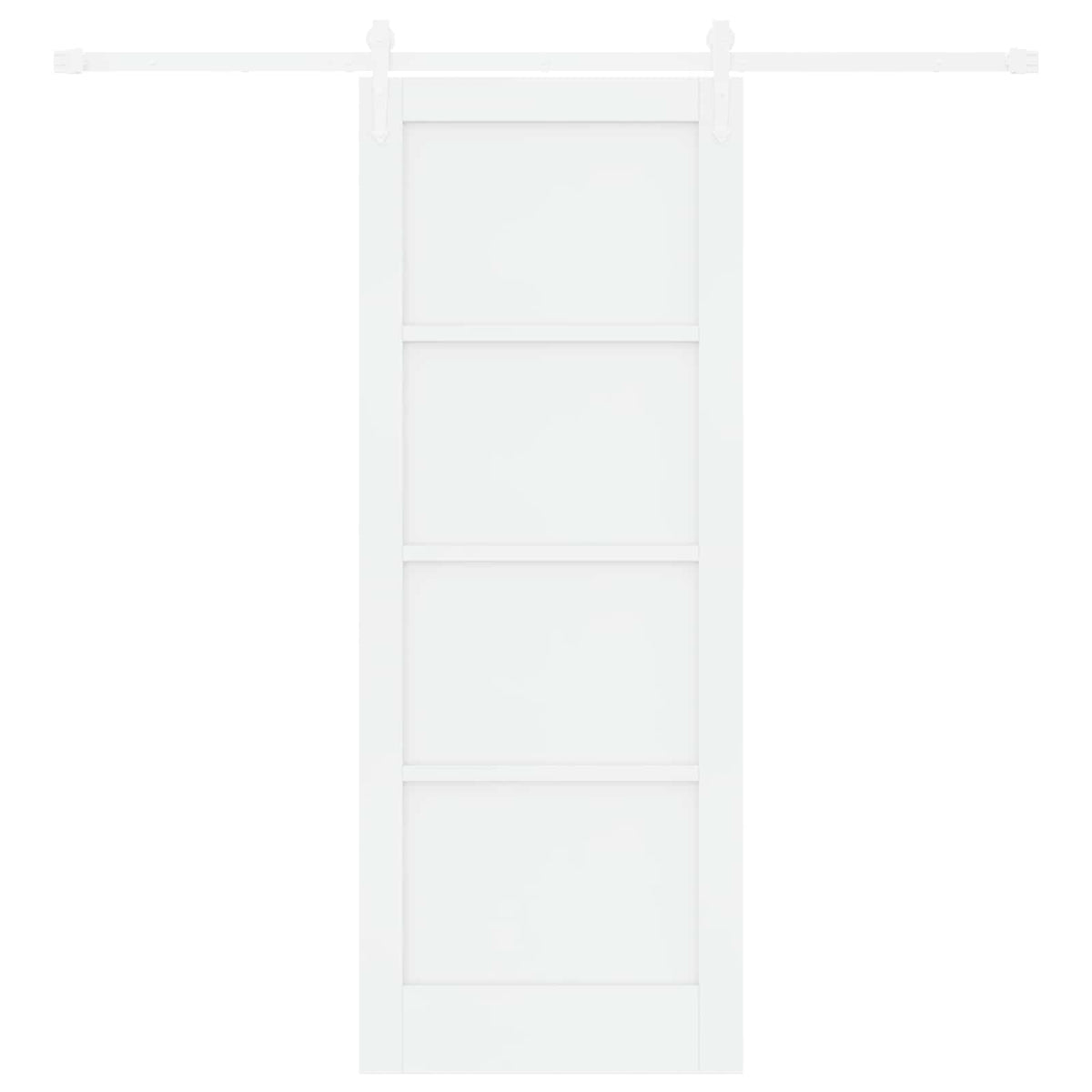 Slankios durys ORKDAL 78 x 202 cm Apdirbta mediena Balta