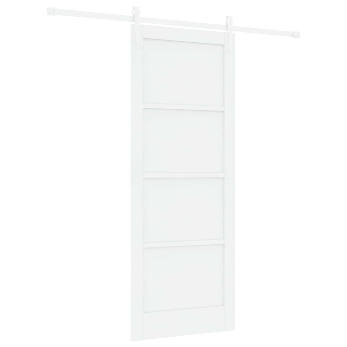 Slankios durys ORKDAL 83 x 211 cm Apdirbta mediena Balta