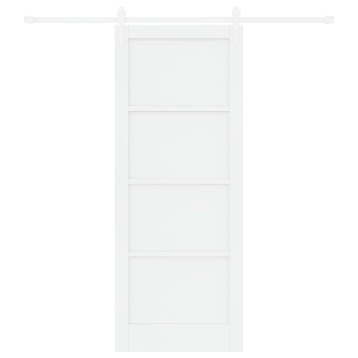 Slankios durys ORKDAL 83 x 211 cm Apdirbta mediena Balta