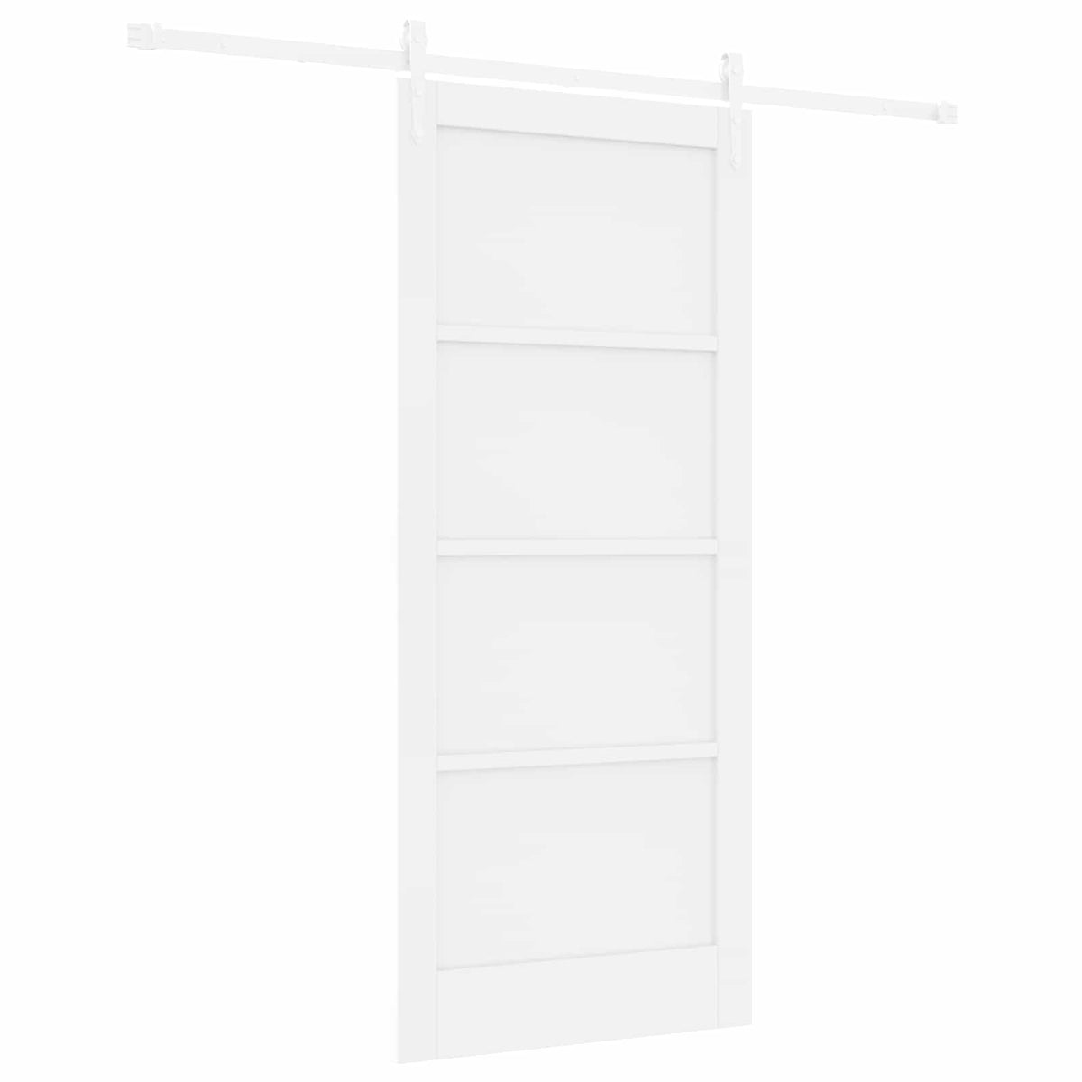 Slankios durys ORKDAL 86 x 198,5 cm Apdirbta mediena Balta