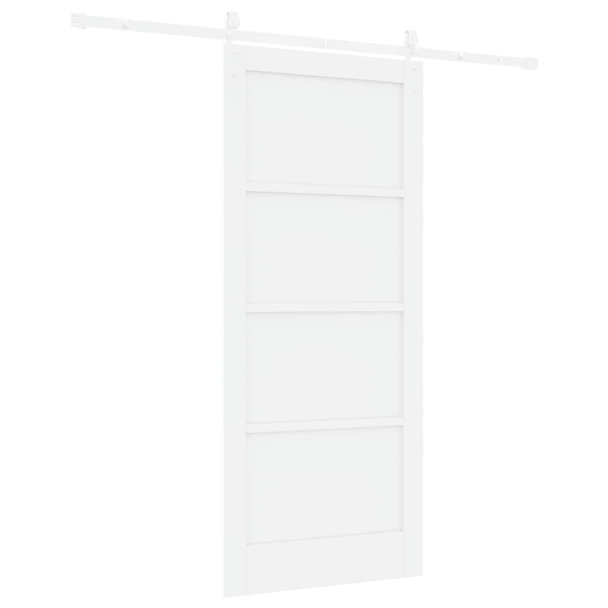Slankios durys ORKDAL 86 x 198,5 cm Apdirbta mediena Balta