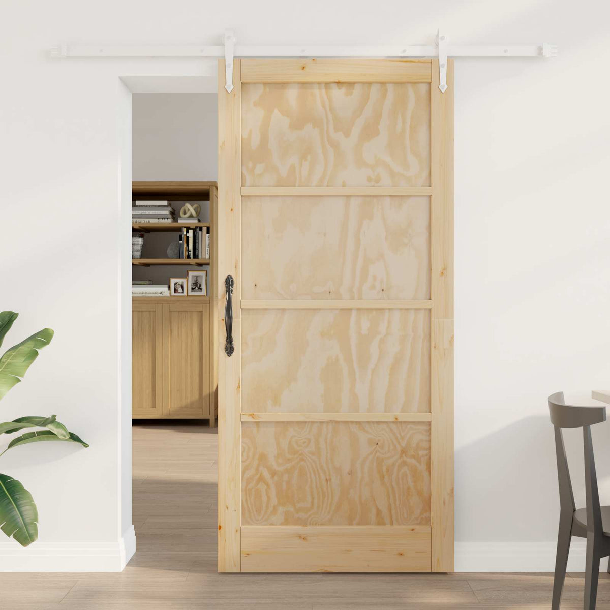 Slankios durys ORKDAL 93 x 202 cm Apdirbta mediena