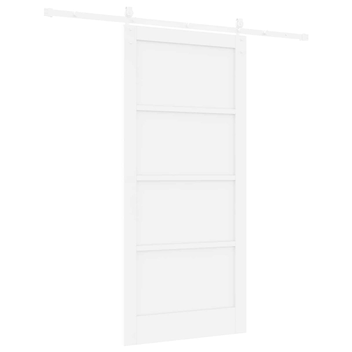 Slankios durys ORKDAL 93 x 202 cm Apdirbta mediena Balta