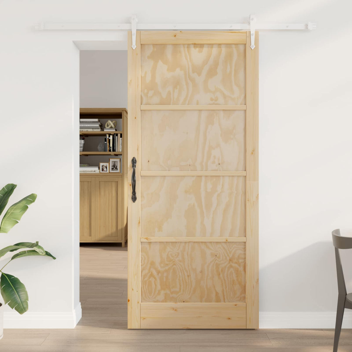 Slankios durys ORKDAL 93 x 211 cm Apdirbta mediena