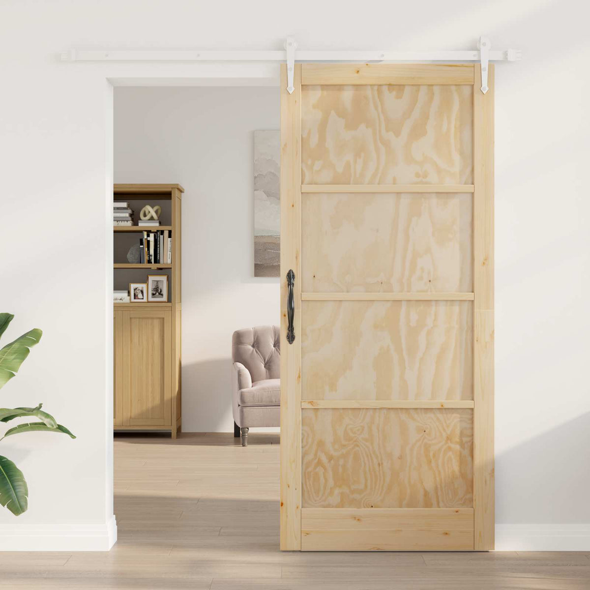 Slankios durys ORKDAL 93 x 211 cm Apdirbta mediena